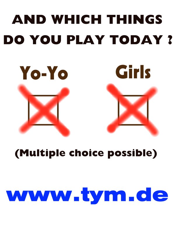 What do you prefer to play with ? Why not playing with both !!!