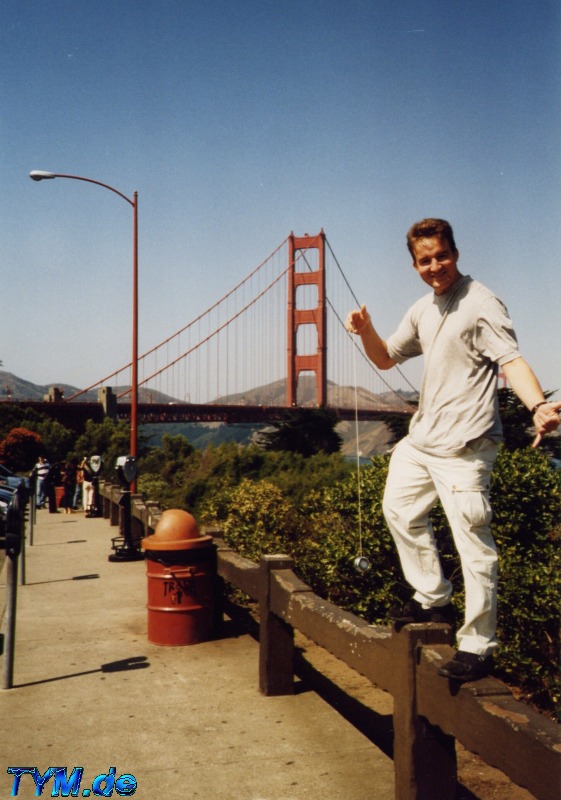 Yo for San Francisco and the Golden Gate Bridge