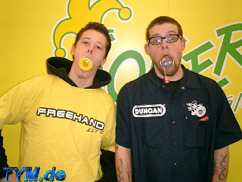 Spielwarenmesse Nürnberg 2003 - DJ and Steve