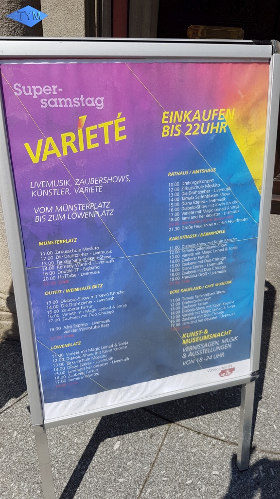 Supersamstag Weingarten Juni 2018