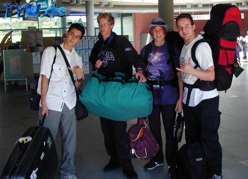 The party finally landed in FN